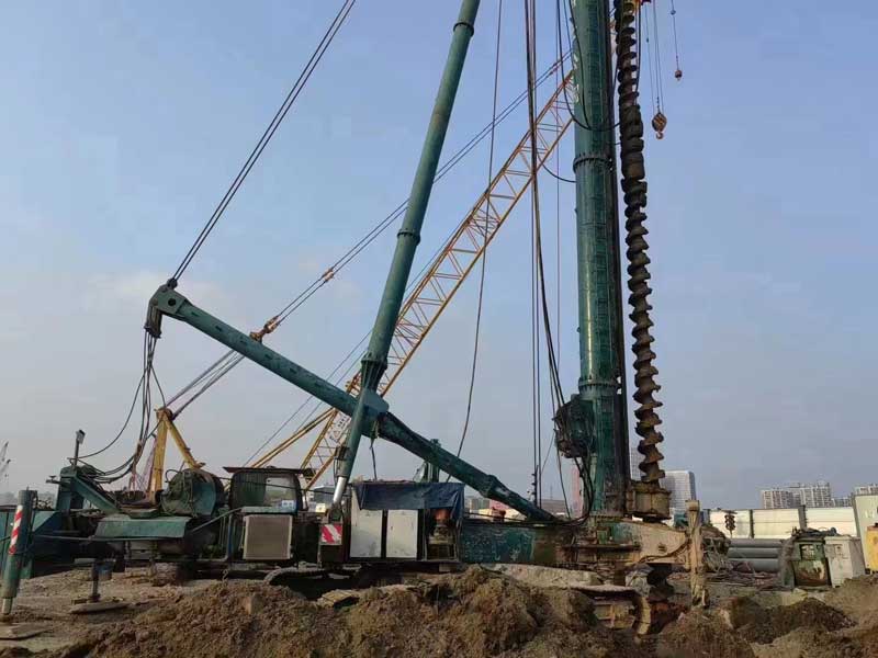 濮阳清丰县长螺旋桩机CFG